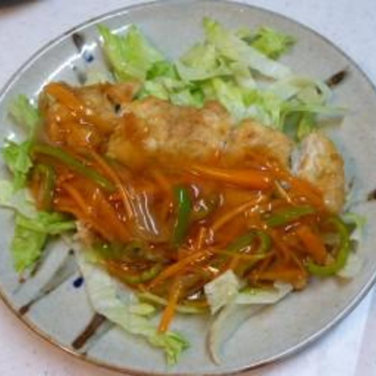 チキン南蛮 野菜入り甘酢掛け レシピ 作り方 By Harutymama 楽天レシピ